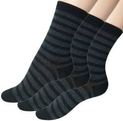 Loonysocks. Drei paar von unseren besten superweichen Strümpfen aus Ascona-Merinowolle. Schwarze und graue Damenstrümpfe. (39/42) von Loonysocks