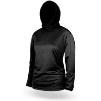 Loose Riders Kapuzenpullover Hoodies Loose Riders Womens Hooded Jersey - Schwarz S (1-tlg) von Loose Riders