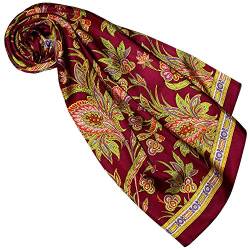 Lorenzo Cana Designer Seidentuch 100% Seide Tuch Halstuch Damentuch mehrfarbig bedruckt 90 x 90 cm Markentuch 8916577 von Lorenzo Cana