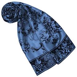 Lorenzo Cana Designer Seidentuch 100% Seide Tuch Halstuch Damentuch mehrfarbig bedruckt 90 x 90 cm Markentuch 8917077 von Lorenzo Cana