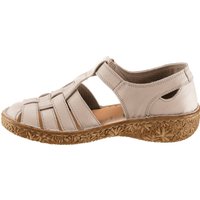 Sieh an! Damen Klettschuh beige von Loretta