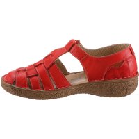 Sieh an! Damen Klettschuh rot von Loretta