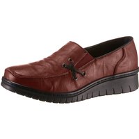 Sieh an! Damen Slipper bordeaux von Loretta