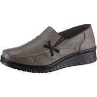 Sieh an! Damen Slipper grau von Loretta