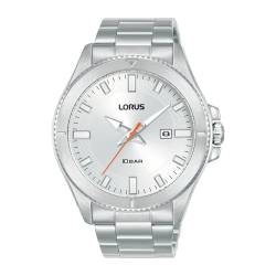 Lorus Herren Analog Quarz Uhr mit Edelstahl Armband RH999PX9 von Lorus