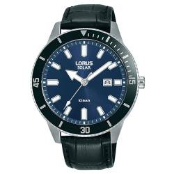 Lorus Herren Analog Quarz Uhr mit Leder Armband RX317AX9 von Lorus