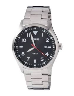Lorus Herren Analog Quarz Uhr mit Metall Armband RH923QX9 von Lorus
