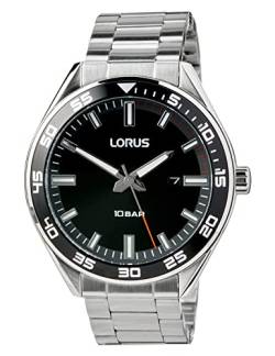 Lorus Herren Analog Quarz Uhr mit Metall Armband RH935NX9 von Lorus