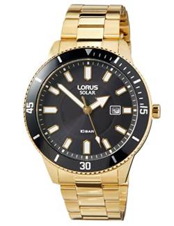 Lorus Herren Analog Quarz Uhr mit Metall Armband RX308AX9 von Lorus