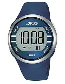 Lorus Herren Digital Quarz Uhr mit Silicone Armband R2339NX9 von Lorus