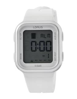 Lorus Herren Digital Quarz Uhr mit Silikon Armband R2355PX9 von Lorus