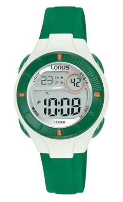 Lorus Jungen Digital Quarz Uhr mit Silikon Armband R2343PX9 von Lorus