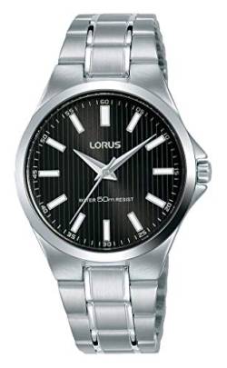 Lorus Klassik Damen-Uhr Edelstahl mit Metallband RG229PX9 von Lorus