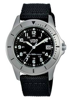 Lorus Sport Damen-Uhr Edelstahl mit Textilband RS935DX9 von Lorus