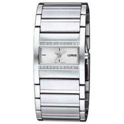 Lorus Watches Damen-Armbanduhr XS Fashion Edelstahl ZB weiß Analog Edelstahl RG277GX9 von Lorus