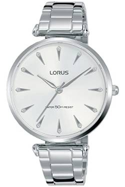Lorus Woman Damen Uhr analog Quarzwerk mit Edelstahl Armband RG245PX9 von Lorus