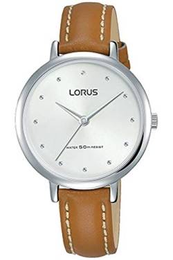 Lorus Woman Damen Uhr analog Quarzwerk mit Leder Armband RG275PX8 von Lorus