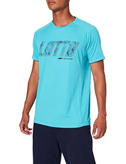 Lotto Herren Devin VII Tee PL T-Shirt, blau, XXL von Lotto
