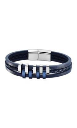 Lotus Style Bracelet Homme Cuir & Acier LS1838-2/2 von Lotus Style