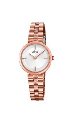 Lotus Watches Damen Datum klassisch Quarz Uhr mit Edelstahl Armband 18544/1 von Lotus Watches