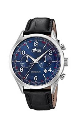 Lotus Watches Herren Chronograph Quarz Uhr mit Leder Armband 18557/2 von Lotus Watches