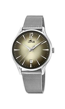 Lotus Watches Herren Datum klassisch Quarz Uhr mit Edelstahl Armband 18405/2 von Lotus Watches