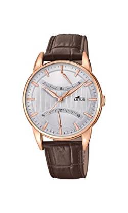 Lotus Watches Herren Multi Zifferblatt Quarz Uhr mit Leder Armband 18430/1 von Lotus Watches