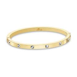 LOTUS STYLE Edelstahl Armband Armreif LS1846-2/2 Damen Schmuck gold D2JLS1846-2-2 ein schönes Geschenk zu Weihnachten, Geburtstag, Valentinstag für die Frau von Lotus