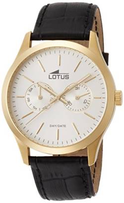 Lotus Herren-Armbanduhr XL Analog Quarz Leder 15957/1 von Lotus