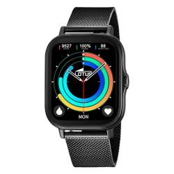 Lotus Unisex-Erwachsene Digital Smartwatch Uhr mit Edelstahl Armband 50046/1 von Lotus