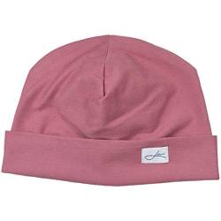 Lou-i Damen Baumwollmütze Altrosa Beanie Hat Made in Germany Wintermütze dünn Frauen (55-56, Altrosa) von Lou-i