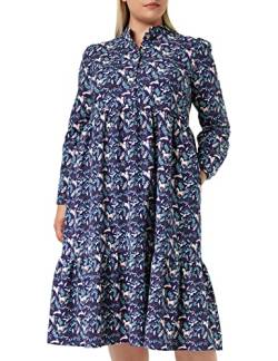 Louche Damen Macha-Magic-Forest Kleid, Navy, 40 von Louche
