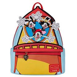 Loungefly Animaniacs WB Tower Mini Rucksack, Mehrfarbig/Meereswellen (Ocean Tides), Einheitsgröße von Loungefly