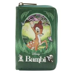 Loungefly Disney Bambi Buch Geldbörse mit Reißverschluss, multi, Geldbörse mit Reißverschluss von Loungefly