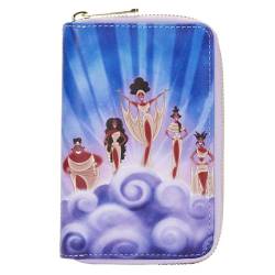 Loungefly Disney Hercules Muses Clouds Zip Around Wallet Hercules One Size von Loungefly