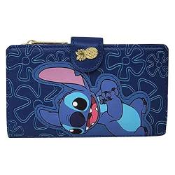 Loungefly Disney Stitch Wallet Snap Flap Clutch von Loungefly