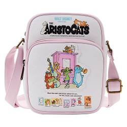 Loungefly Disney The Aristocats Poster Passport Crossbody Bag, Mehrfarbig/Meereswellen (Ocean Tides) von Loungefly