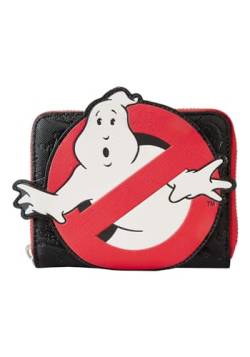 Loungefly Geldbörse mit umlaufendem Ghostbusters-Logo, Schwarz, Einheitsgröße von Loungefly