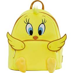 Loungefly Looney Tunes Tweety Plush Womens Double Strap Shoulder Bag Purse von Loungefly