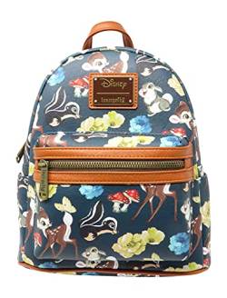 Loungefly x Disney Bambi und Freunde Mini Rucksack von Loungefly