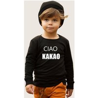 Lounis Langarmshirt Ciao Kakao - Kinder Langarmshirt - Shirt mit Spruch - Babyshirt Baumwolle von Lounis