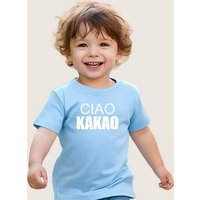 Lounis Print-Shirt Ciao Kakao - Kinder T-Shirt - Shirt mit Spruch - Babyshirt von Lounis