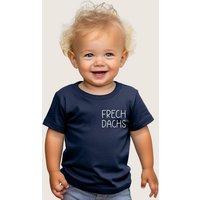 Lounis Print-Shirt Frechdachs - Kinder T-Shirt - Shirt mit Spruch - Babyshirt von Lounis