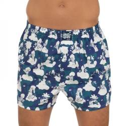 Lousy Livin Boxershorts Blau gemustert von Lousy Livin