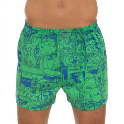 Lousy Livin Boxershorts Grün gemustert von Lousy Livin