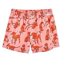 Lousy Livin Boxershorts Huende (pink) (M) von Lousy Livin