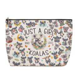 Lovdazzles Make-up-Tasche für Mädchen, Motiv: Hund, Katze, Schmetterling, Huhn, Frosch, Pferd, Lama, Meeresschildkröte, Eule, Kuh, Geschenke für Frauen, lustige Schmetterling-Make-up-Tasche, von Lovdazzles