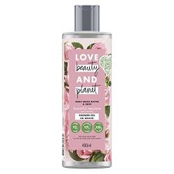 Love Beauty And Planet, Feuchtigkeitsspendendes Duschgel, für alle Hauttypen, vegan, 400 ml Flasche von Love Beauty And Planet
