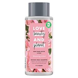 Love Beauty and Planet Blooming Colour Shampoo Muru Muru Butter & Rose, 400 ml von Love Beauty and Planet