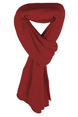 Love Cashmere Damen-Schal, 100 % Kaschmir, handgefertigt in Schottland, Rot von Love Cashmere
